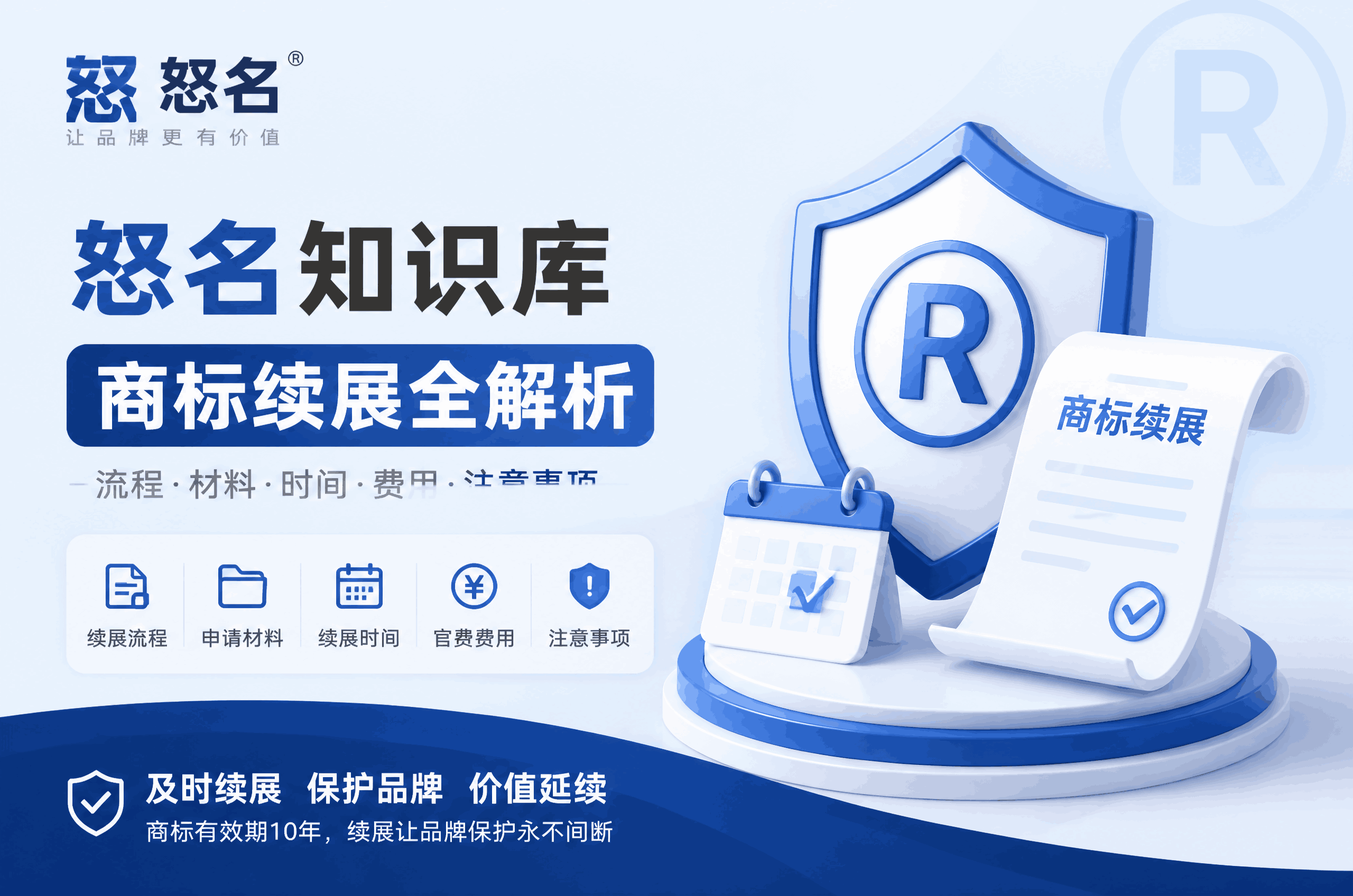 商标忘记续展别慌！这些补救方法帮你挽回商标权